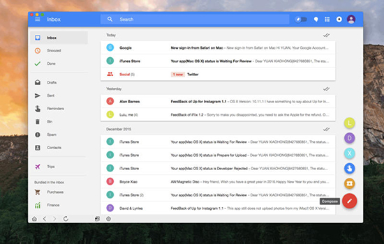 Mail Inbox Mac版 1.2