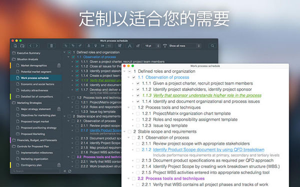 Cloud Outliner 2 Pro Mac版 2.0