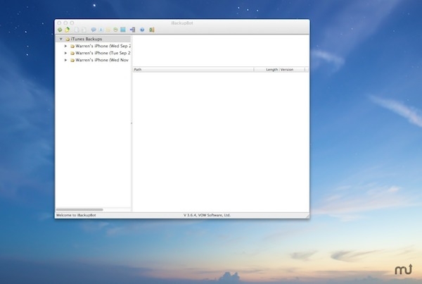 iBackupBot for mac版 5.3.9