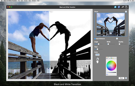 黑白转换Mac版 1.0
