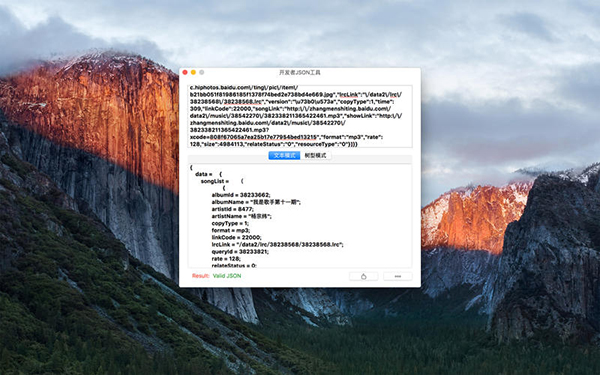 开发者JSON工具Mac版 10.1