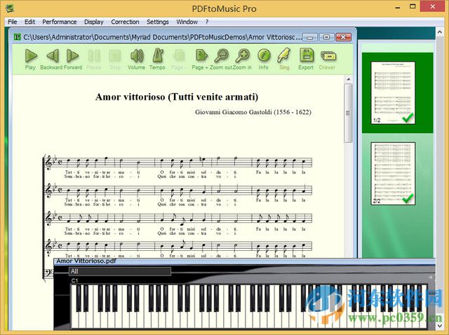 Myriad PDFtoMusic Pro(PDF到音频文件转换) 1.4.1 破免费版