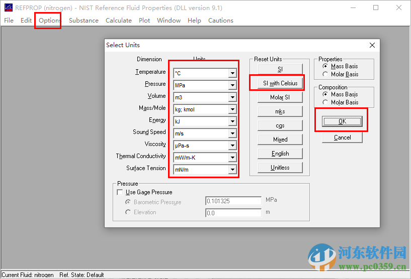 refprop(制冷剂物性查询运算软件)附中文教程 9.1 最新免费版