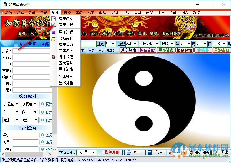 如意算命软件下载 1.0 绿色特别版