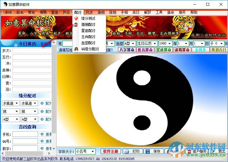 如意算命软件下载 1.0 绿色特别版