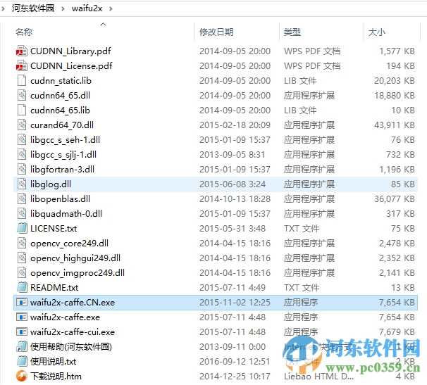 waifu2x caffe(二次元降噪放大神器)32位/64位 1.0.0 最新免费版