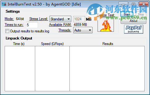 cpu拷机软件(intelburntest)下载 2.5.4 免费版