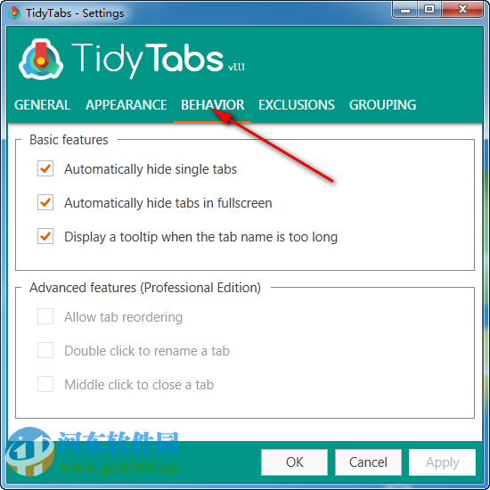 TidyTabs(标签管理工具)下载