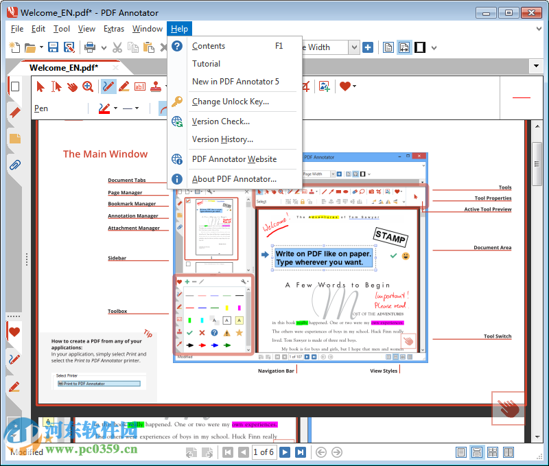 PDF Annotator(PDF编辑工具)下载 6.1.0.617 中文免注册版