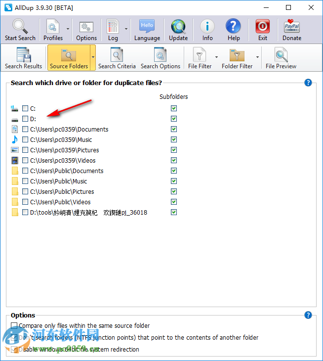 AllDup(重复文件查找工具)