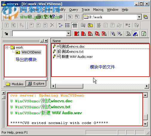 wincvs(代码版本控制软件) 1.3 最新中文版版