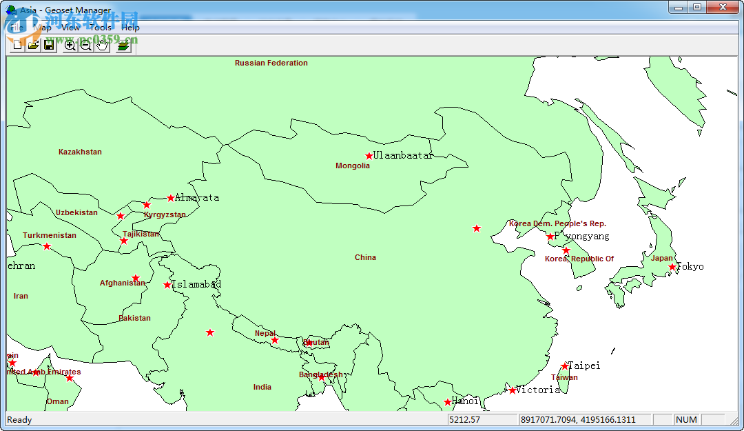 mapinfomapx(地图绘制控件) 5.0 免费版