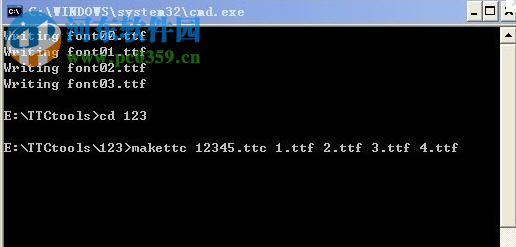 TTCtools(TTF转TTC工具) 2.0 绿色版