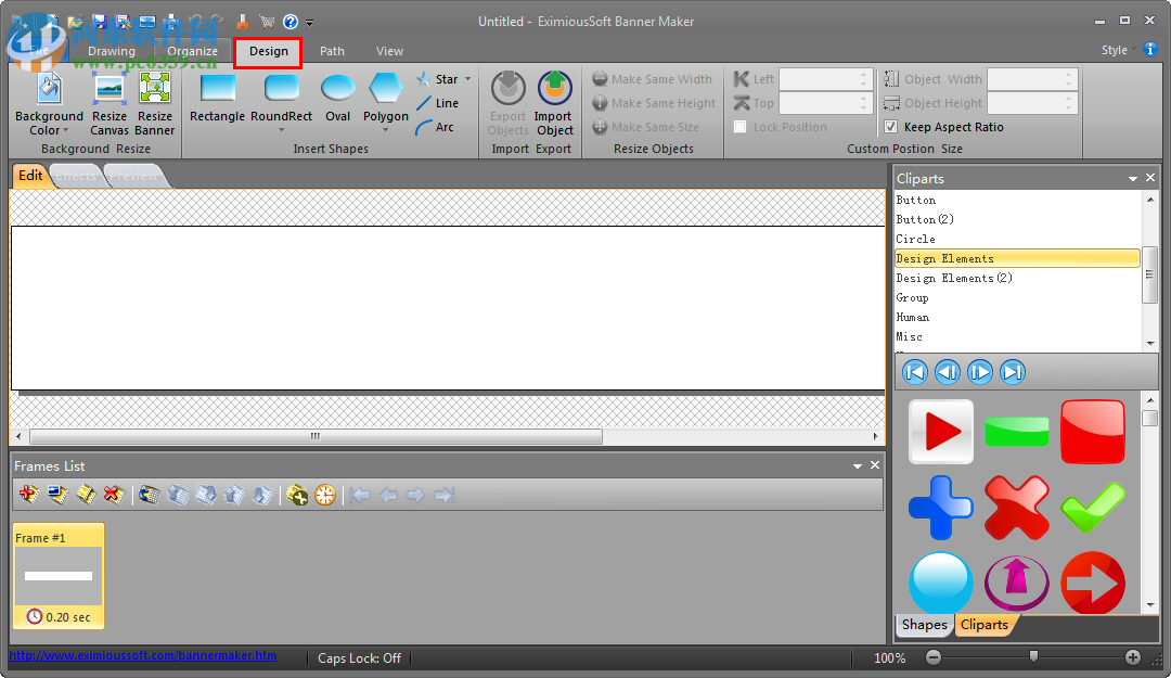 eximioussoft banner maker(横幅制作软件) 5.43 中文免费版