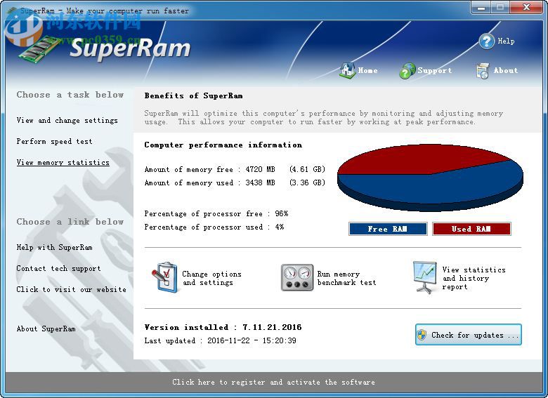 PGWARE SuperRam(<a href=/s/neicunyouhua/ target=_blank class=infotextkey>内存整理</a>工具)