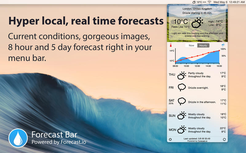 Forecast Bar(天气软件) 2.8