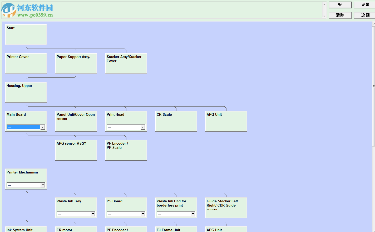 爱普生epson r330打印机清零软件 中文免费版