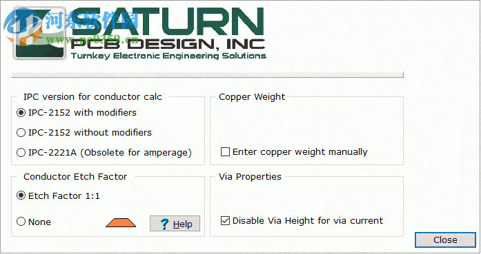 Saturn PCB Toolkit(PCB参数计算工具) 7.0.6 最新版