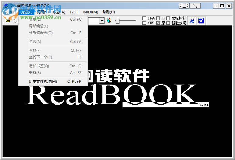 ReadBook阅读器绿色版(附注册码) 1.63 绿色特别版