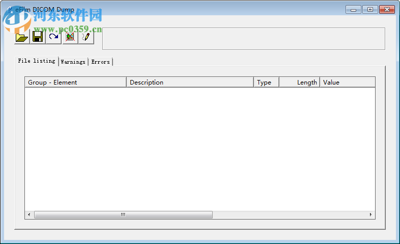 eFilm DICOM Dump(医学图像浏览器) 1.0 免费版