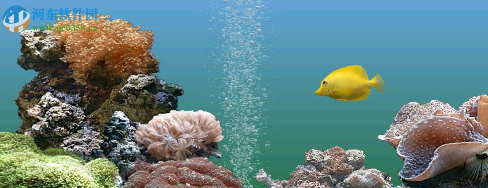 3D热带鱼水族箱屏幕保护下载 3.2 免费中文版