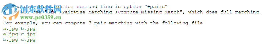 VisualSFM(SFM三维重建工具) 0.5.26 绿色版64位