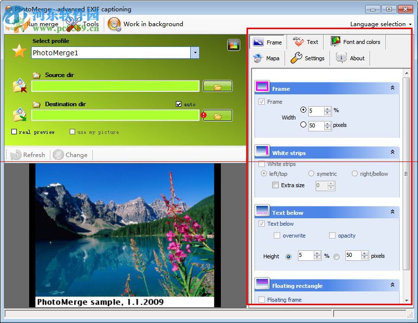 PhotoMerge(批量添加图片文字) 4.2.2 官方免费版