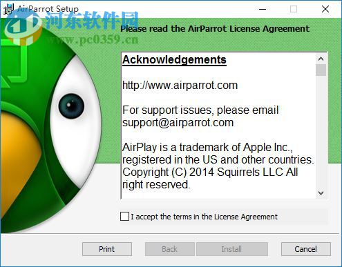 PC传屏工具AirParrot 2.1.4 官方中文版