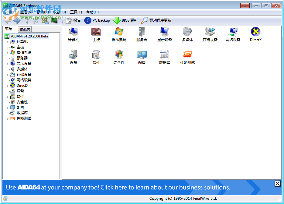 硬件检测工具(AIDA64 Engineer) 5.98.4800 绿色特别版