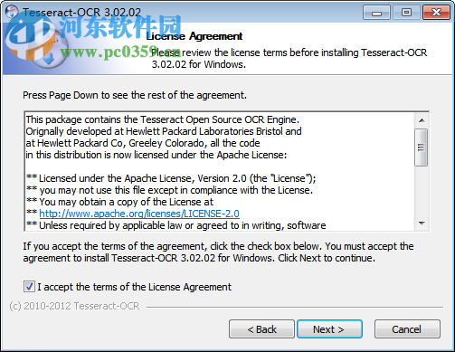 tesseract ocr(图像识别类库) 4.0.0.20181030 官方版