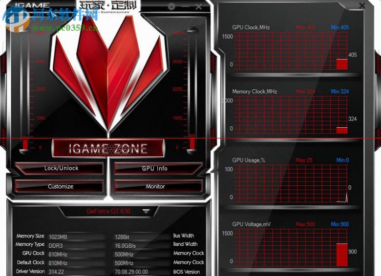 igamezone中文版(七彩虹超频软件) 2017 官方版