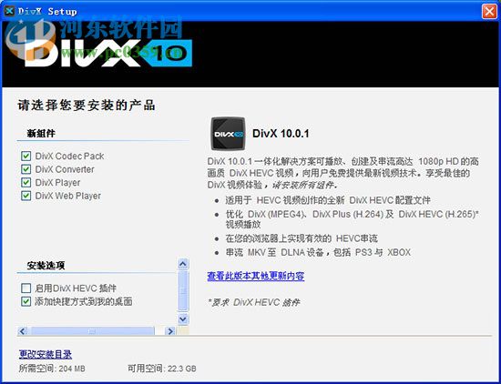 DivX player中文版下载 5.5 免费版