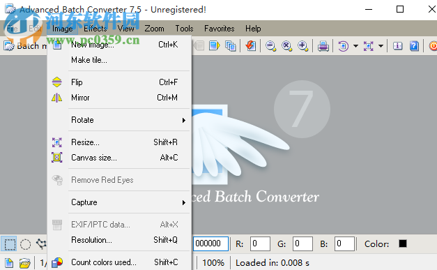 图片格式转换器(advanced batch converter) 7.5 免费版