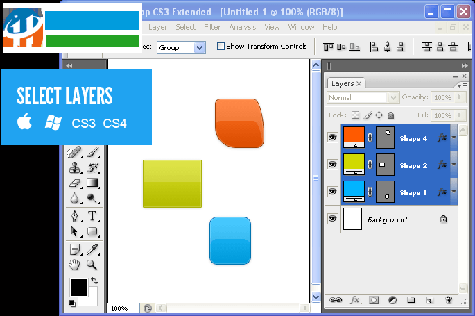 SS3Ps For Photoshop插件(图层转换)
