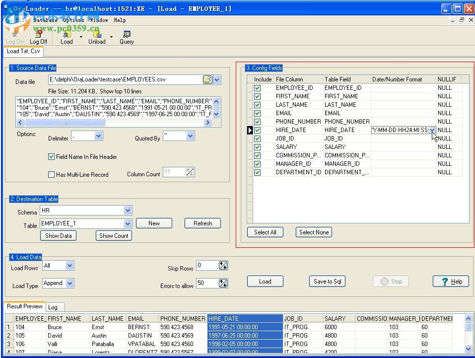 OraLoader(Oracle数据导入/导出软件)