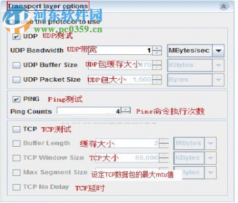 网络性能测试工具jperf 2.0.2 windows版