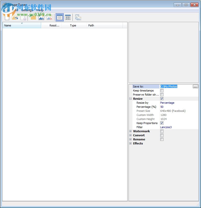 image tuner 6.2中文版下载(图片批量处理软件) 6.7 绿色版