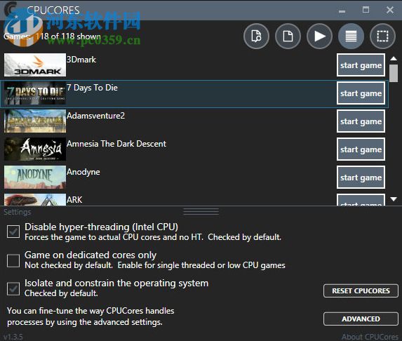 CPUCores汉化版下载 1.80 2017 最新免费版
