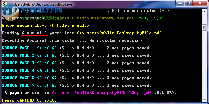 k2pdfopt GUI(Kindle的PDF转换器) 2.4 官方最新版