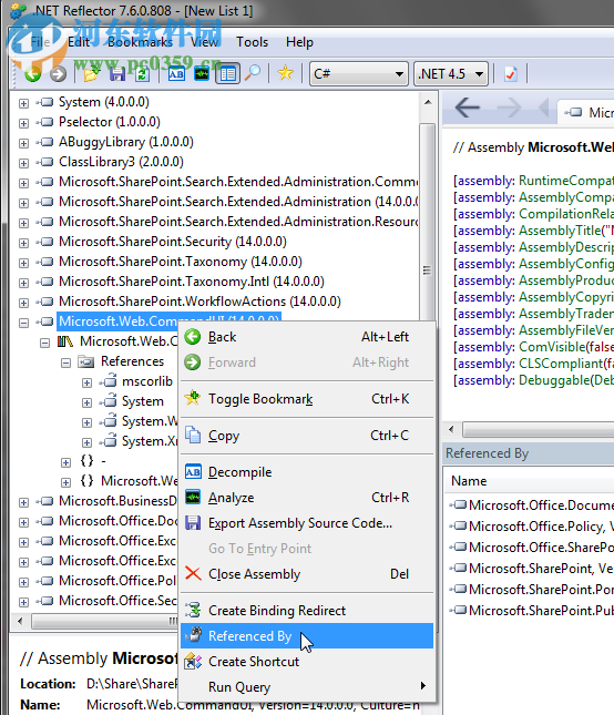 .NET Reflector插件 9.2 中文版附注册码