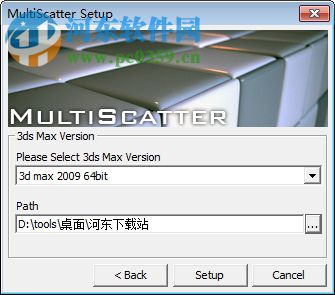 MultiScatter(3dsMax大型场景渲染插件) 2014 免费版