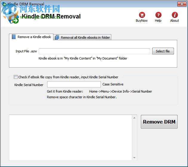 Kindle DRM Removal(去除DRM保护)下载 4.19.626.385 英文注册版