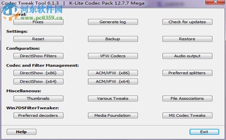 K-Lite Mega Codec Pack(万能解码器)