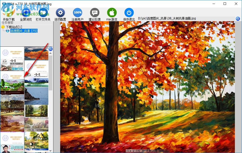 All网站图片批量下载器
