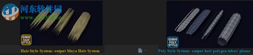 GMH(Maya多边形头发插件) 2.6 独立汉化版