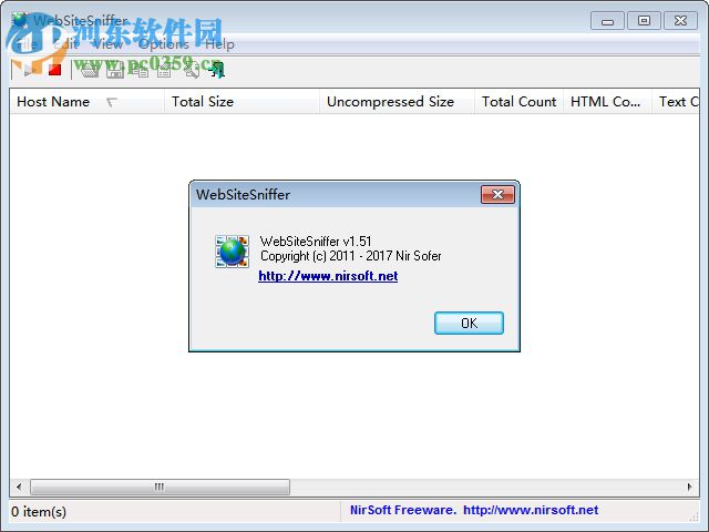 WebSiteSniffer(网页嗅探工具) 1.5.1 绿色中文版
