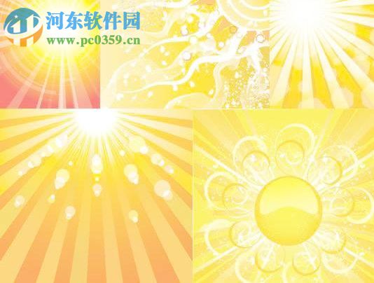 太阳光束ps笔刷 1.0 免费版