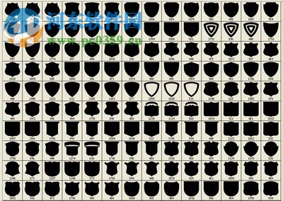 PS徽章笔刷 2017 免费版