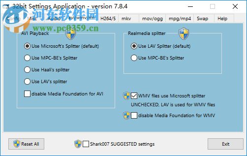 Shark007 Advanced Codecs(3D视频解码器) 8.4.7 官方版