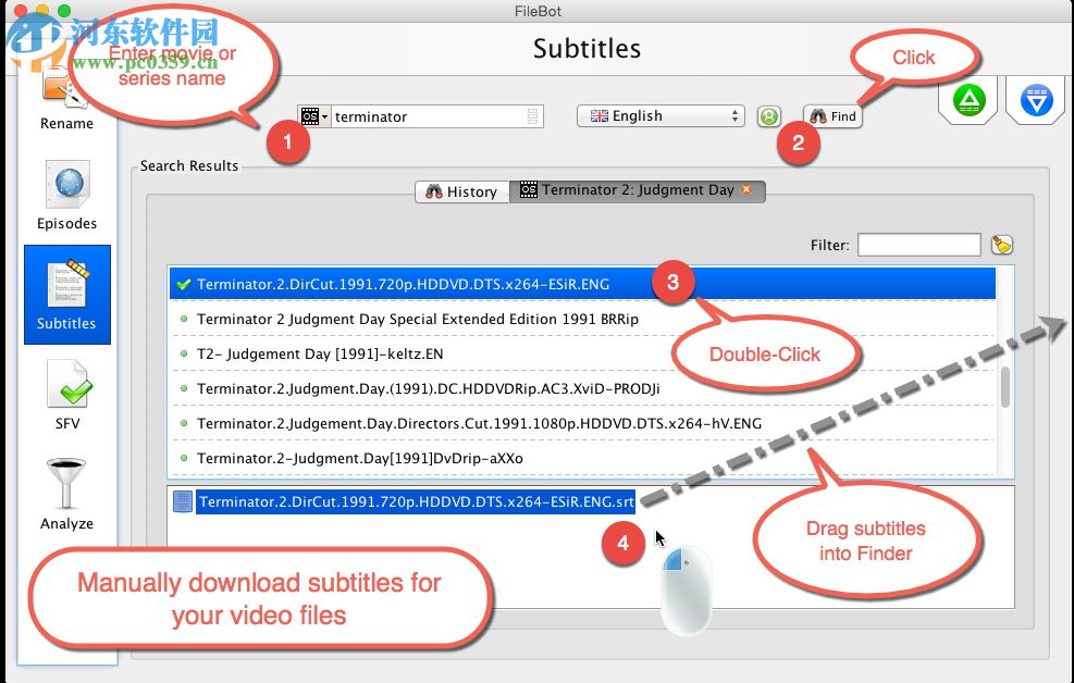 FileBot for Mac 4.7.10